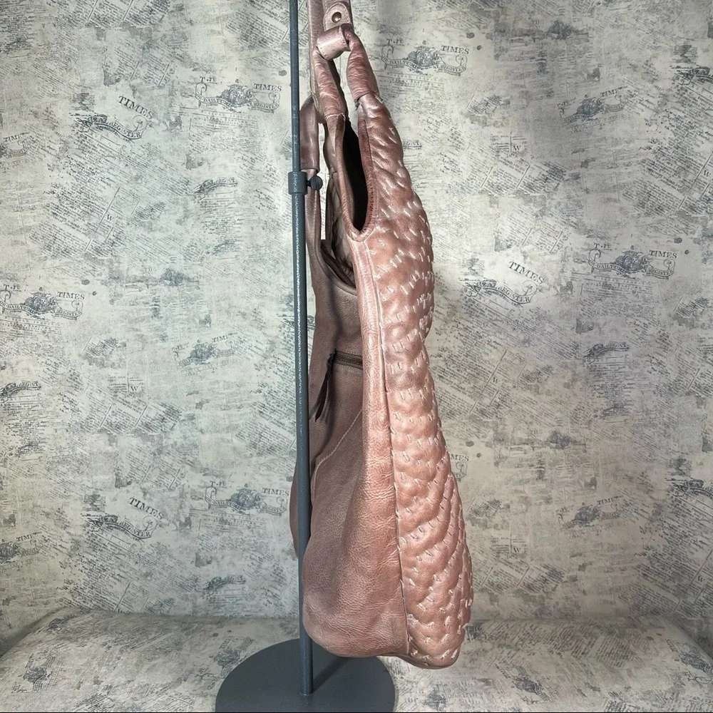 Amsterdam Heritage Tan Leather Hobo Bag Full Grain Artisan Shoulder Purse